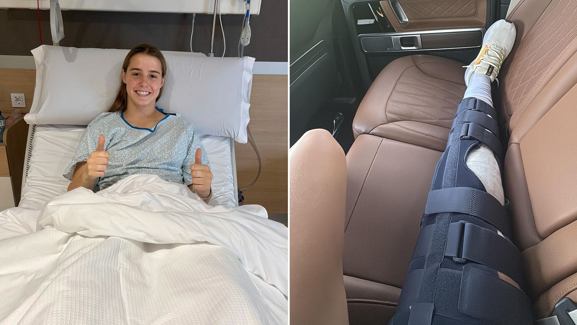 Naia Ocio sigue con su recuperación