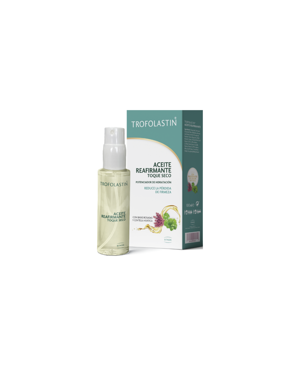 Trofolastin aceite reafirmante toque seco
