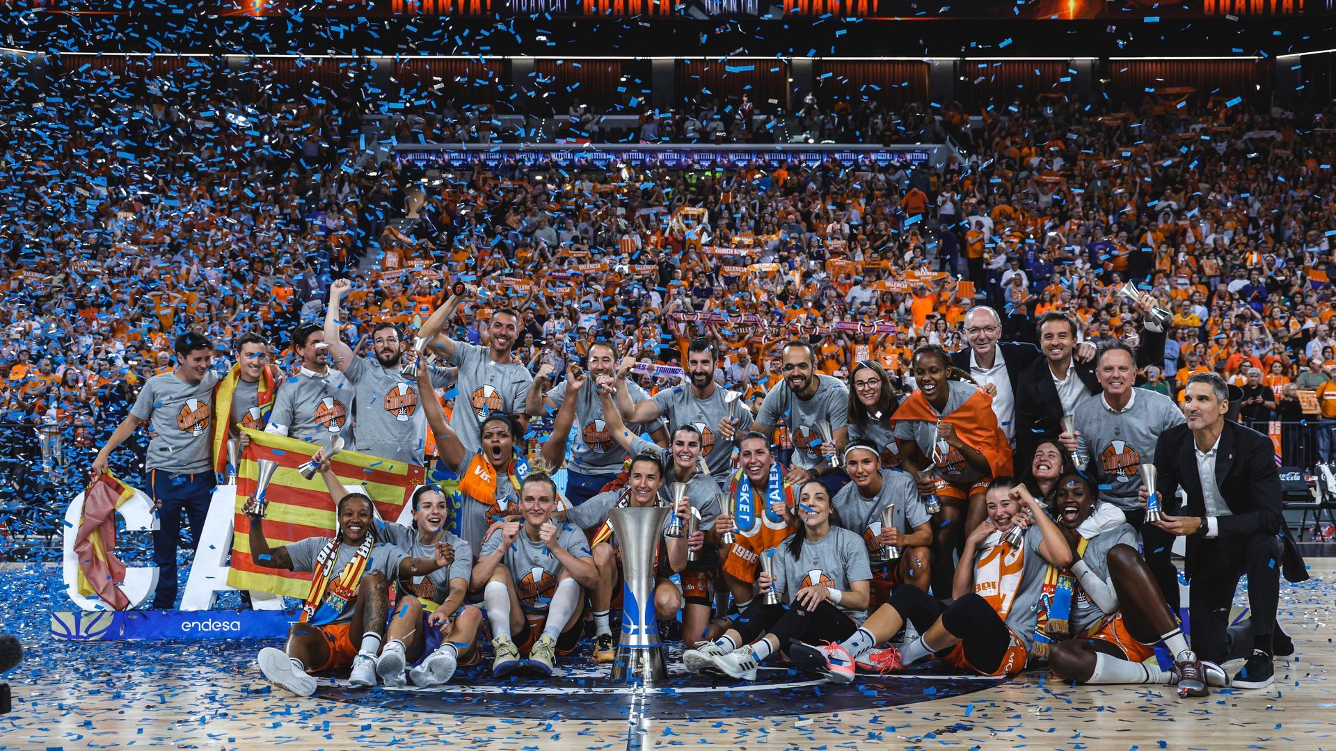 Valencia Basket Femenino, campeón