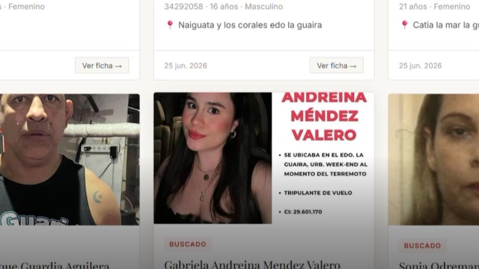 Venezuela te busca: ciudadanos venezolanos lanzan varias webs para reportar desaparecidos