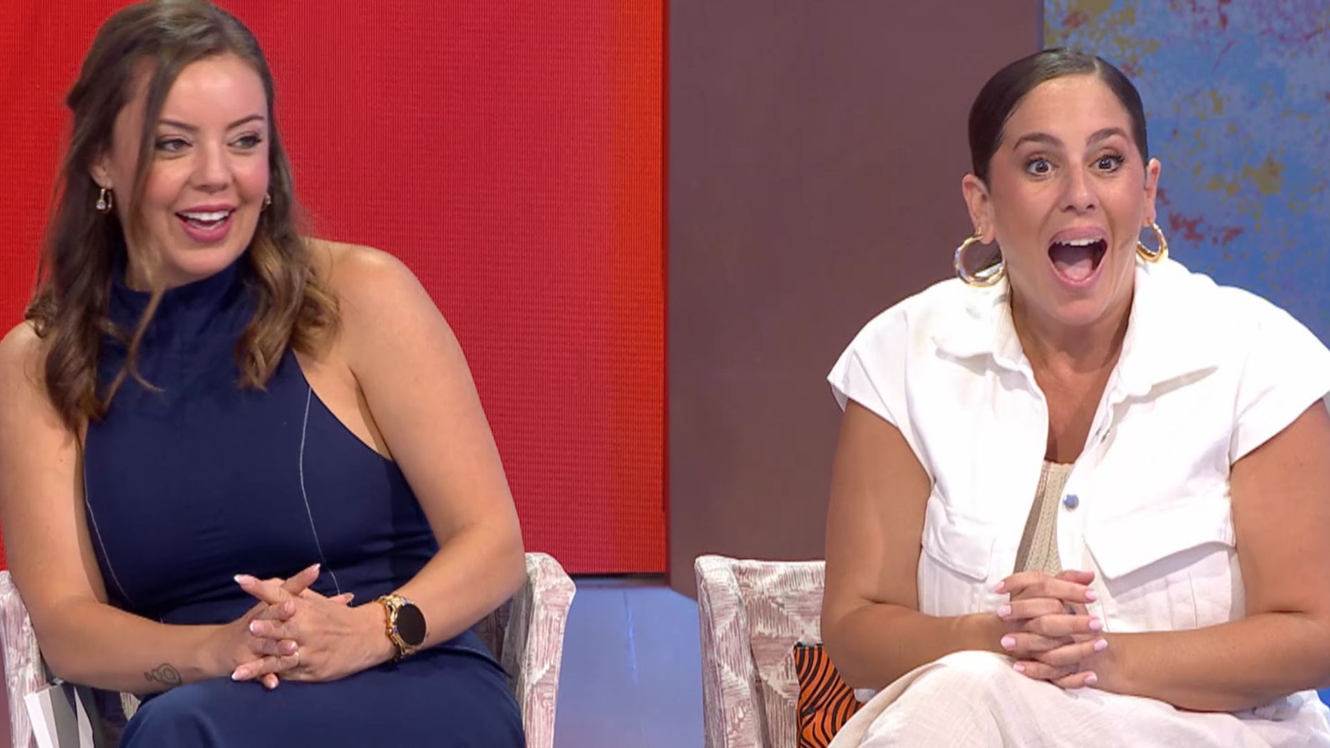 Anabel sorprendida