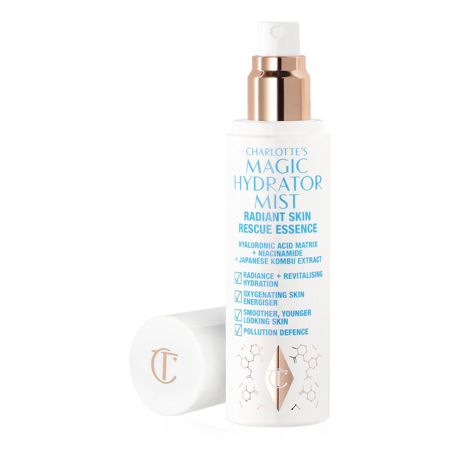 Charlotte's Magic Hydrator Mist, de Charlotte Tilbury