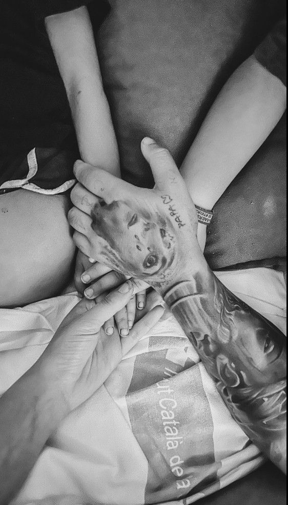 Cristina Tauste y su familia