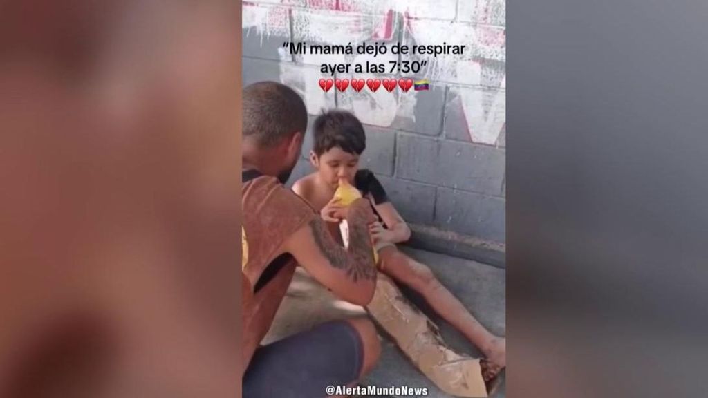 El drama de lo niños en Venezuela: de ver morir a sus padres a consolarlos entre los escombros