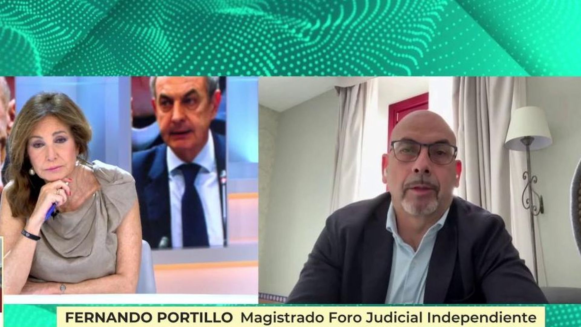 Fernando Portillo, sobre la petición de nulidad de Zapatero: "Esto no va a afectar a la instrucción"