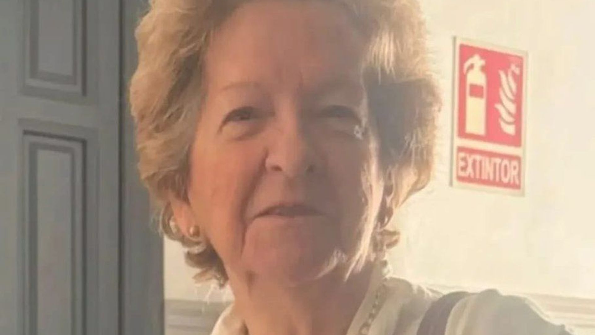 Foto que han hecho pública los familiares de María del Coro Barriola