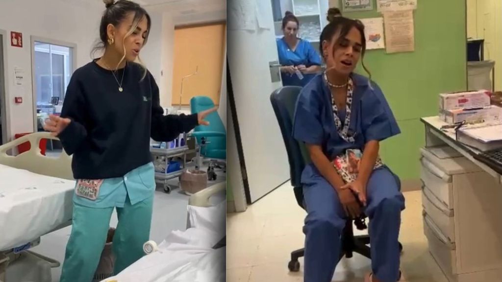 Irene, la enfermera que canta a pacientes de Salud Mental en un hospital de Málaga