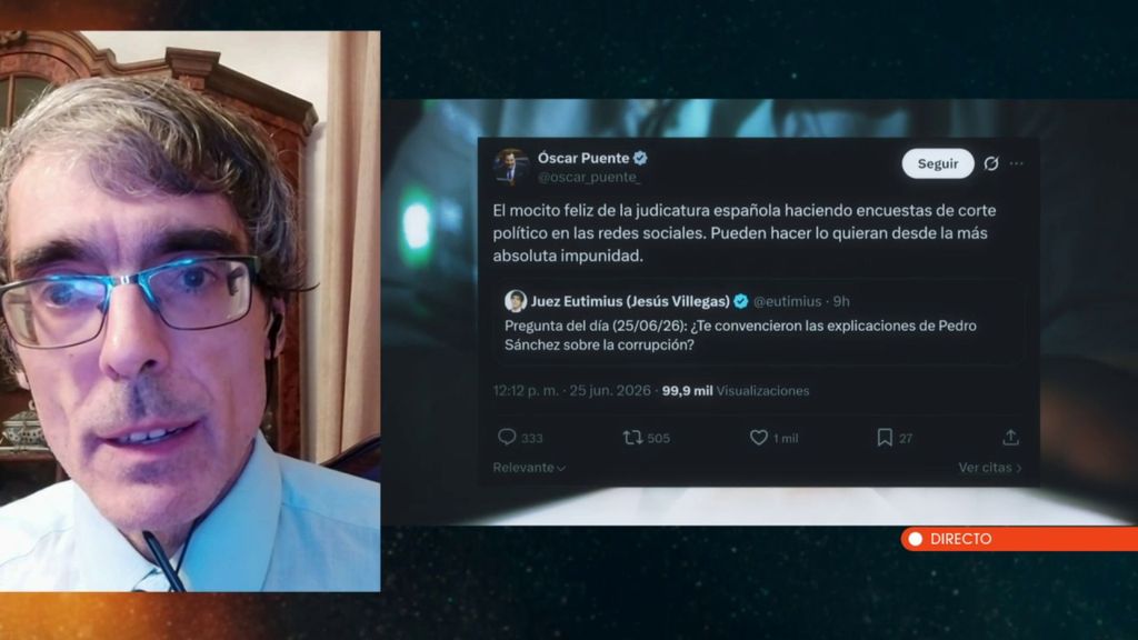 Jesús Villegas replica a Óscar Puente tras llamarle "el mocito feliz de la judicatura": "¿Por qué ese lenguaje de matón?"