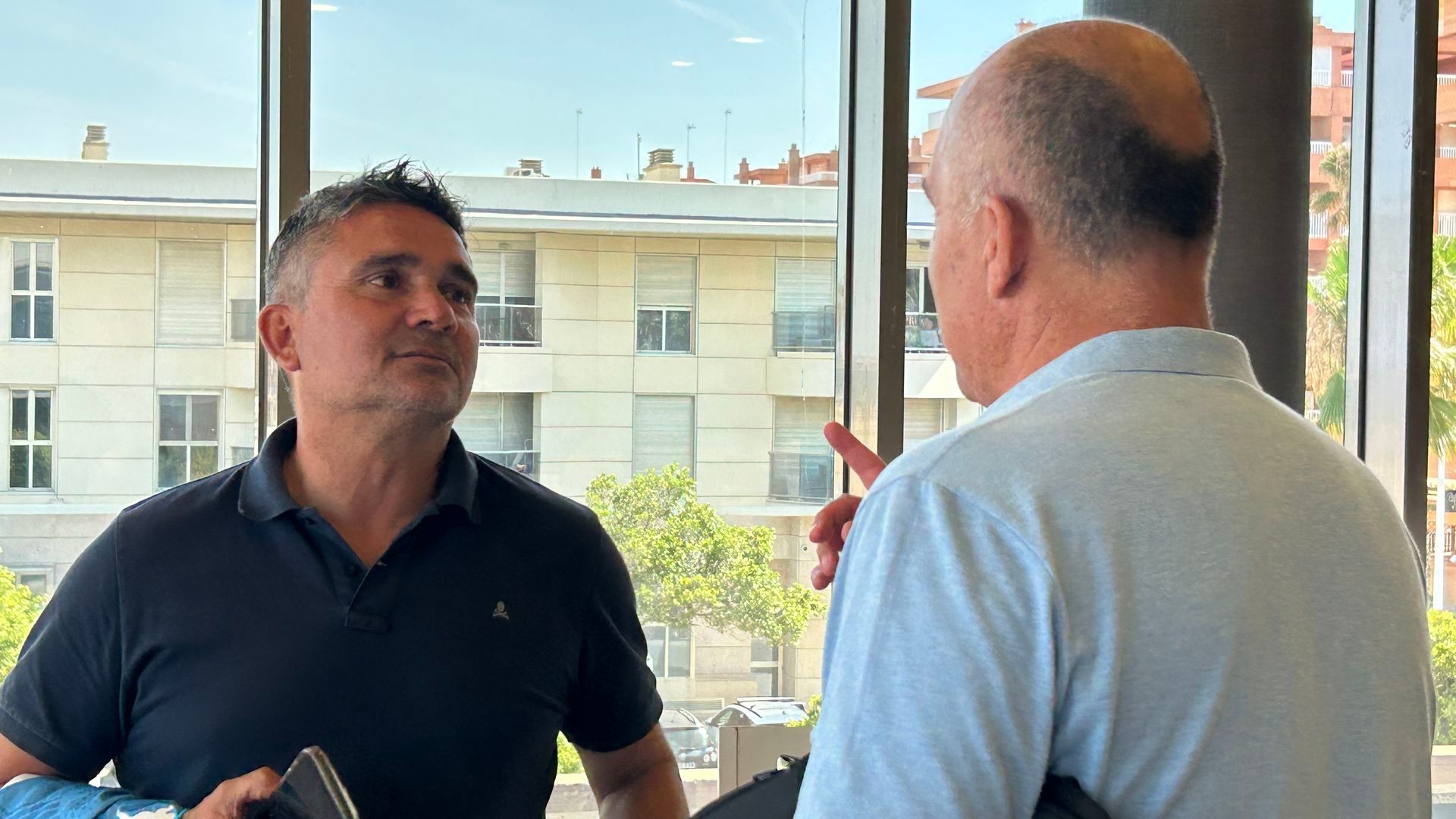 Juan Sánchez y Jorge Bartual