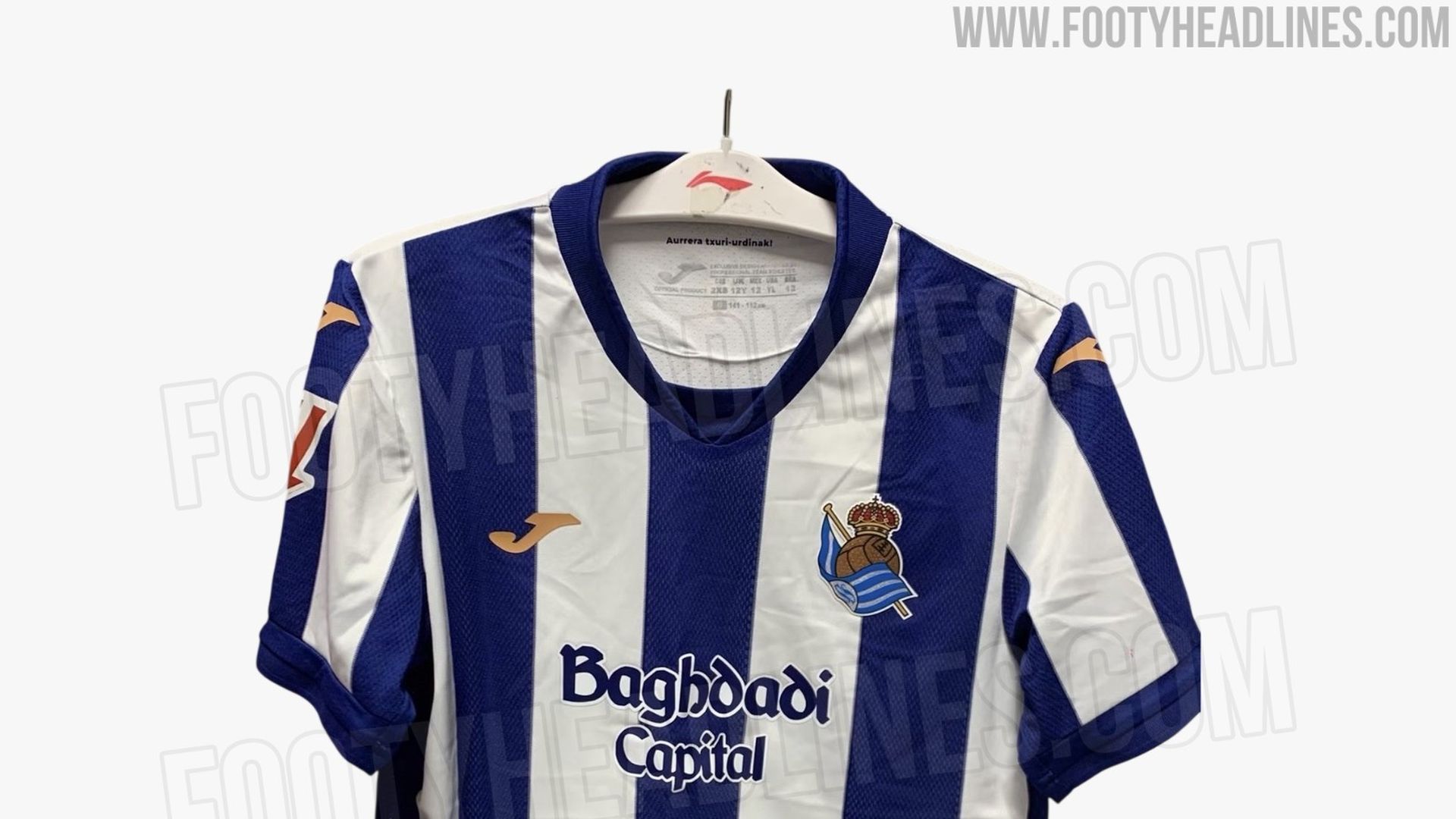 La camiseta filtrada de la Real Sociedad para la temproada 26/27