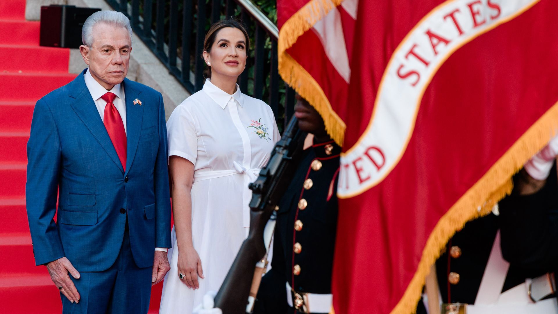 La mujer del embajador de Estados Unidos en España y Andorra, Mavileibys Campa Felipe,