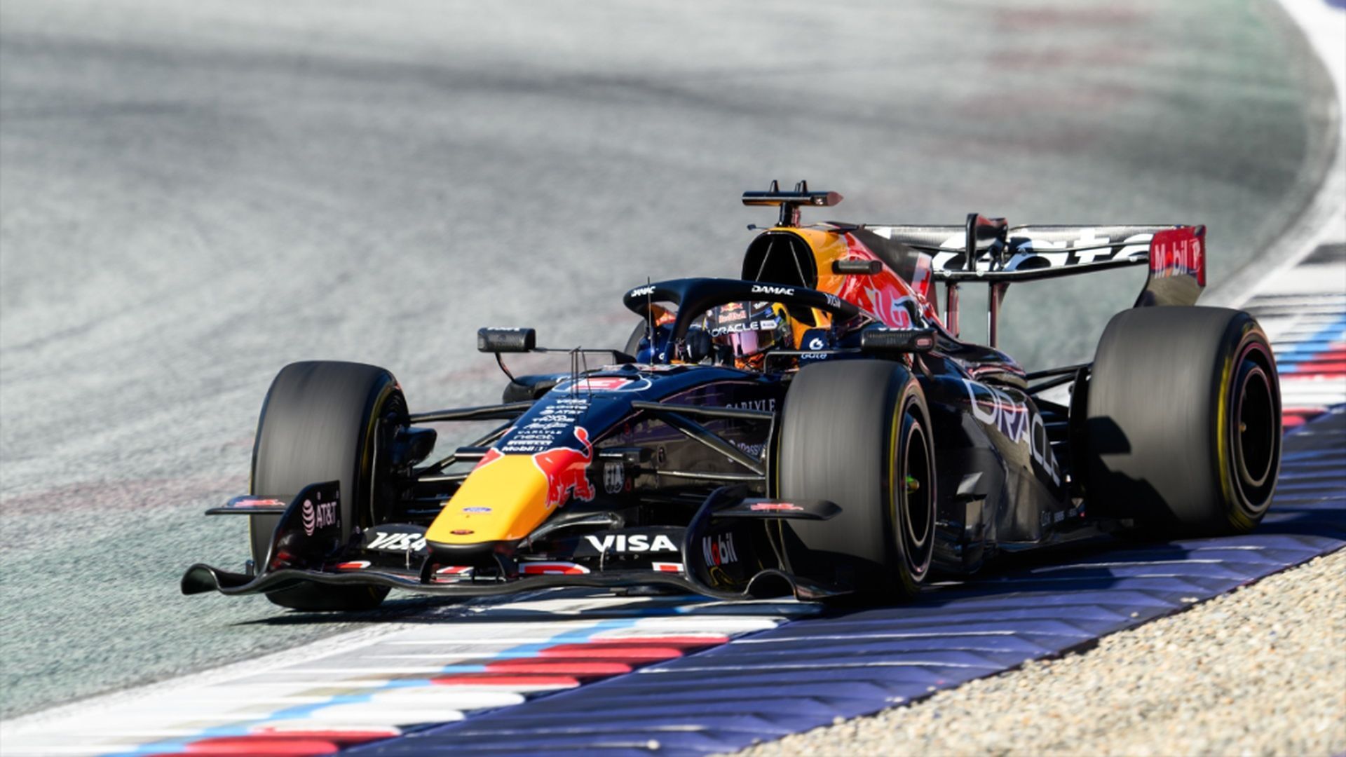 Max Verstappen, en Austria