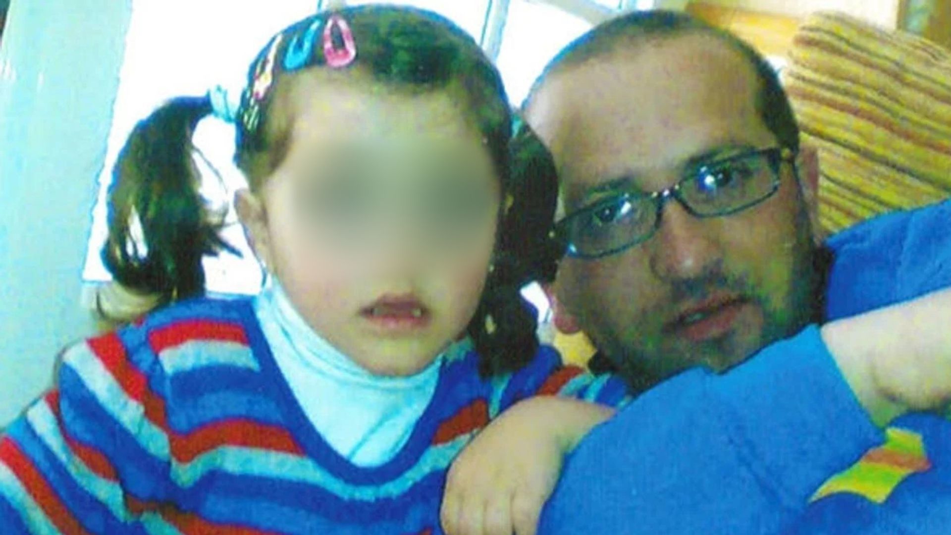 Miguel Ángel Domínguez, de 39 años, y su hija María, de ocho, las víctimas del crimen de Almonte