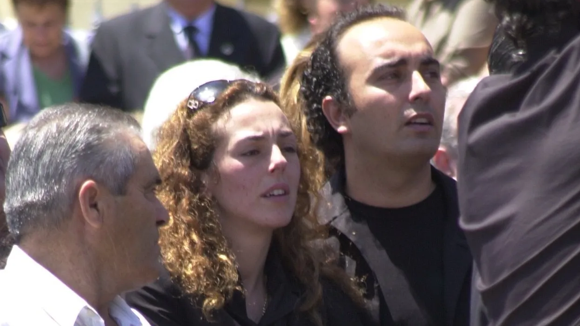 Rocio Carrasco Funeral de su madre