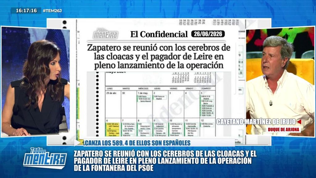 Cayetano Martínez de Irujo estalla tras el pique entre Ignasi Guardans y Ana Vázquez: "Estoy harto de esta podredumbre de argumentos"