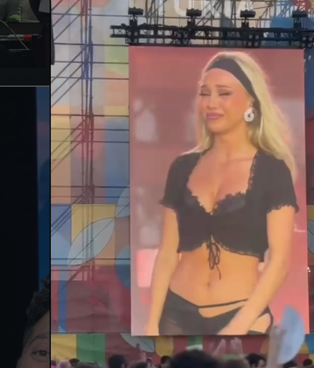 Ana Mena se rompe en medio de un concierto al cantar uno de sus temas más emotivos