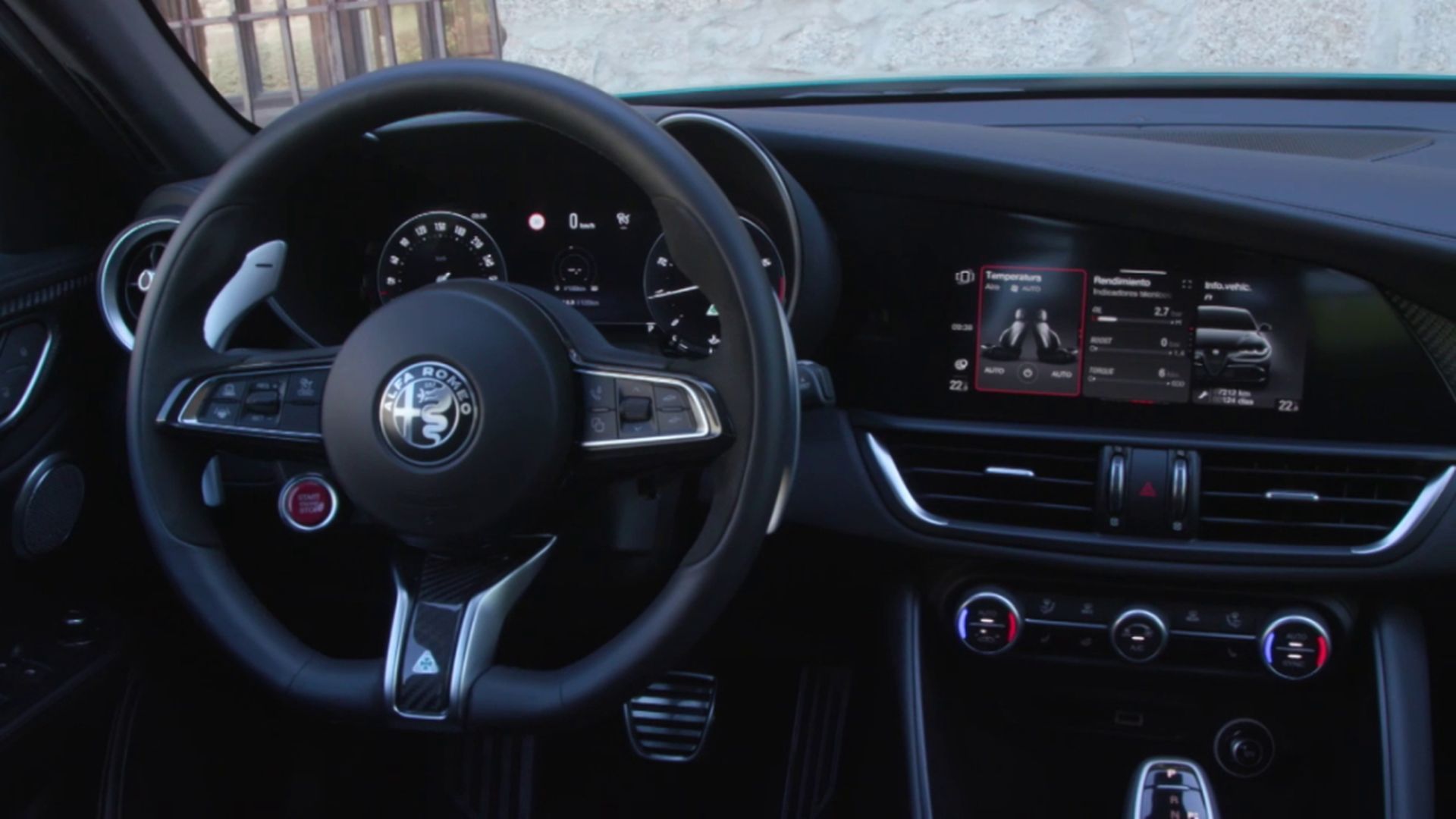 El interior del Alfa Romeo Giulia