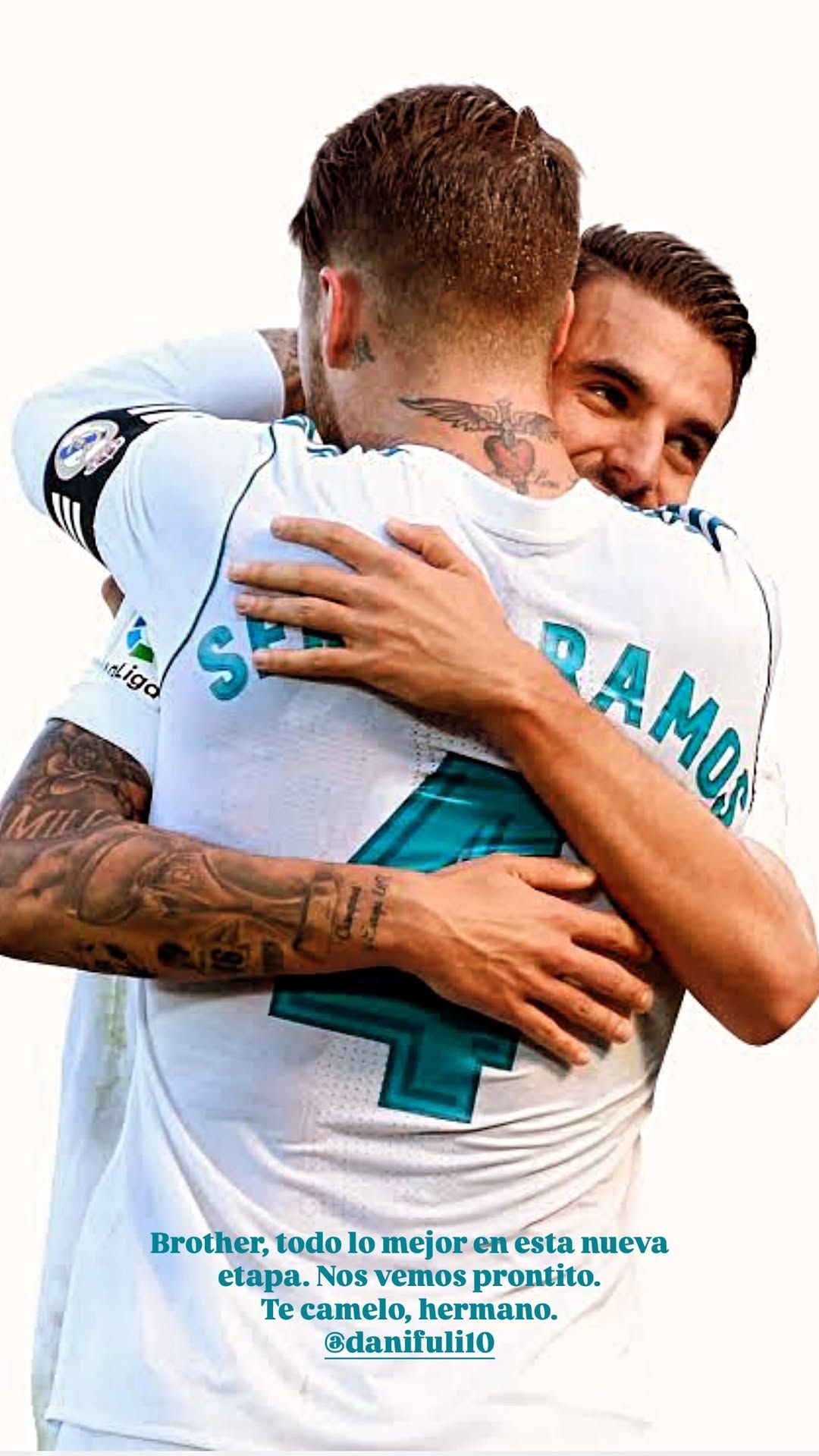 El mensaje de Sergio Ramos a Dani Ceballos