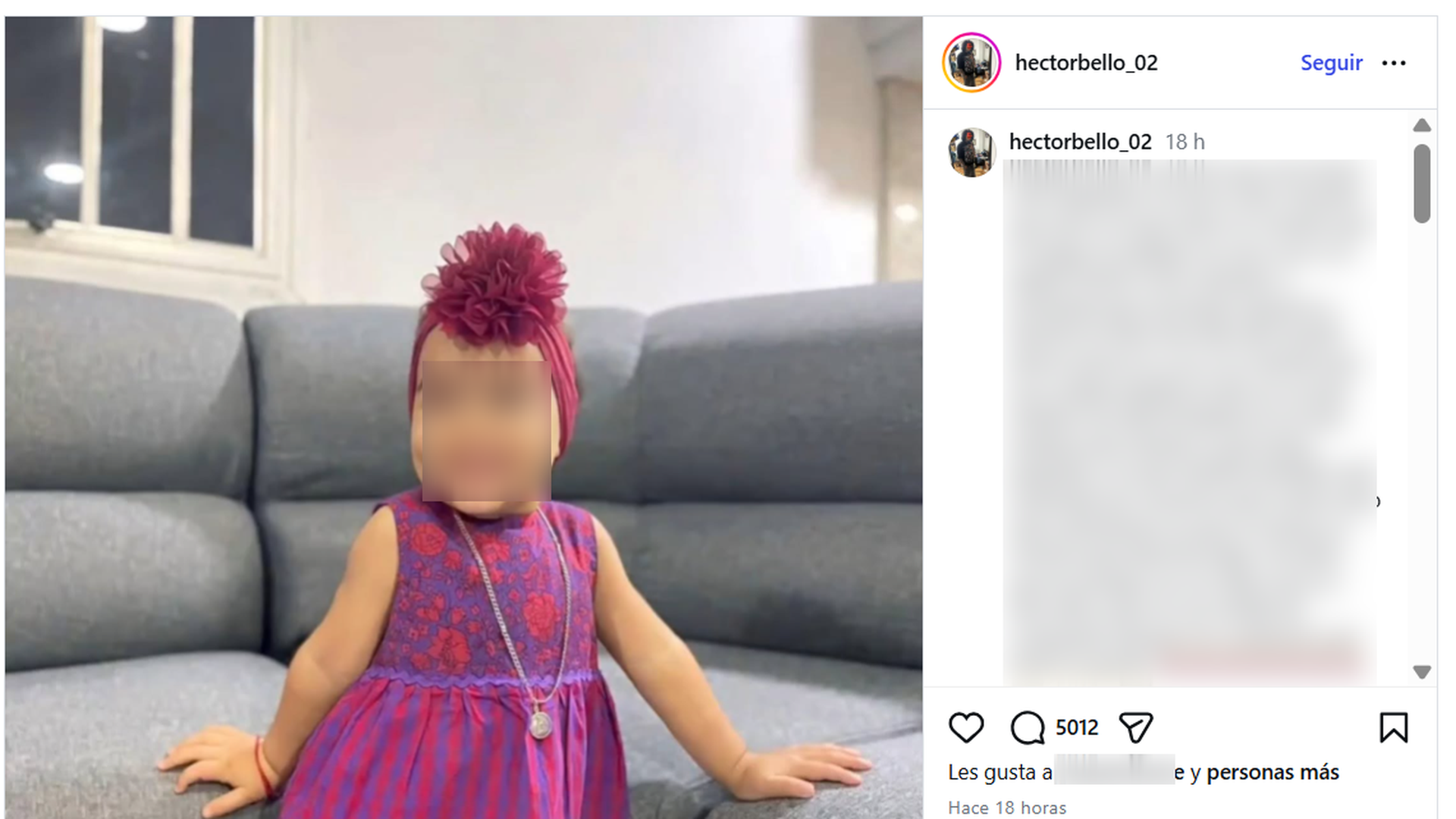 El mensaje del futbolista a su hija