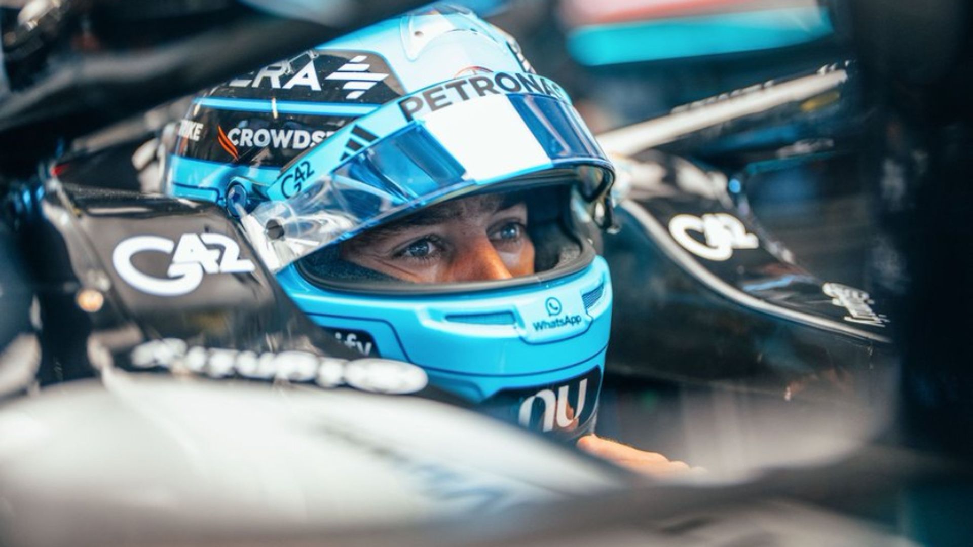 George Russell, en Austria