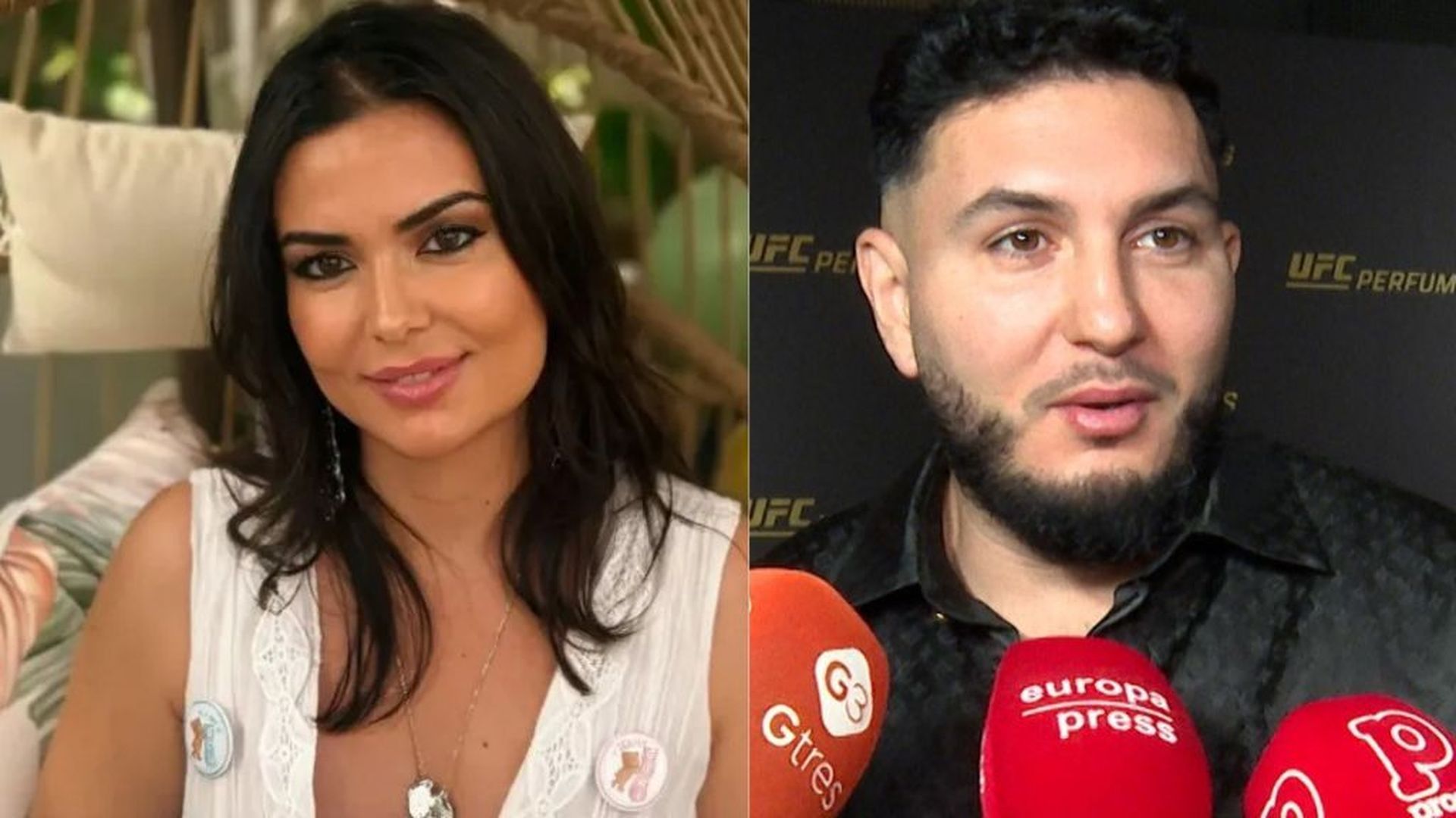 Rocío Muñoz Martín y Omar Montes