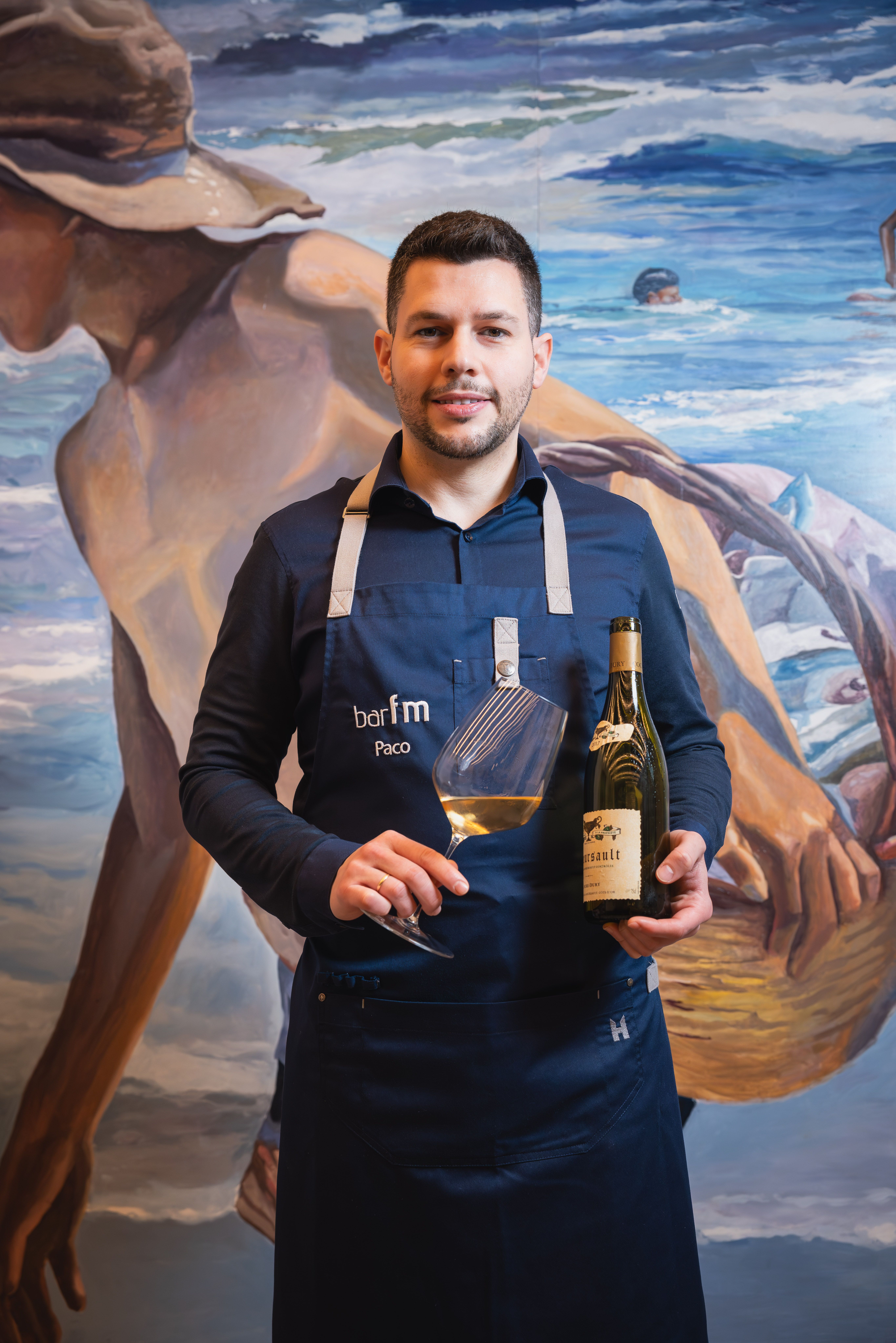 Los vinos franceses tiene un protagonismo especial en la carta de este restaurante granadino