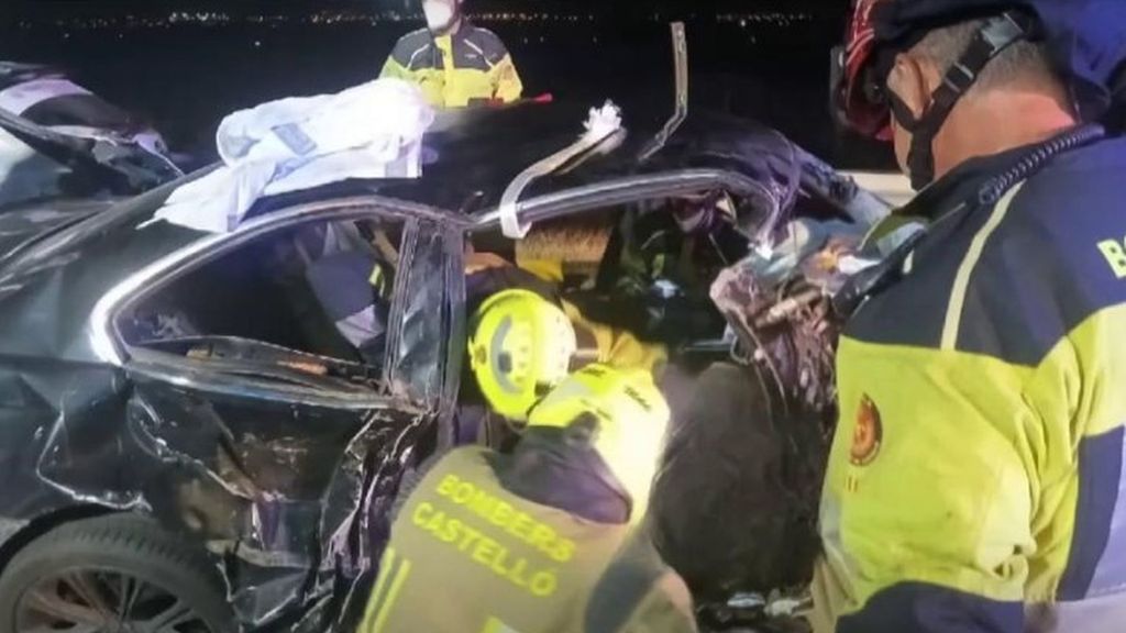 Mueren cuatro personas y seis resultan heridas en un accidente de tráfico en Benicàssim, Castellón