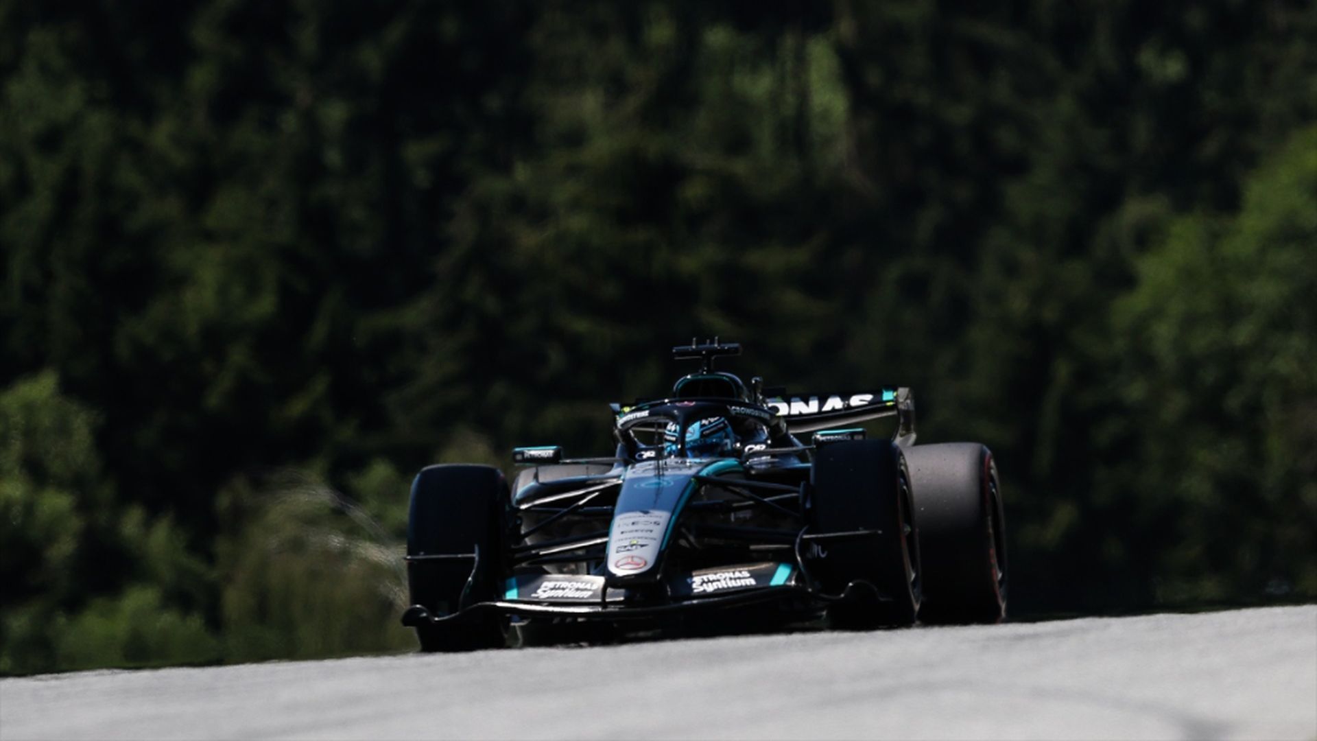 George Russell, en Austria
