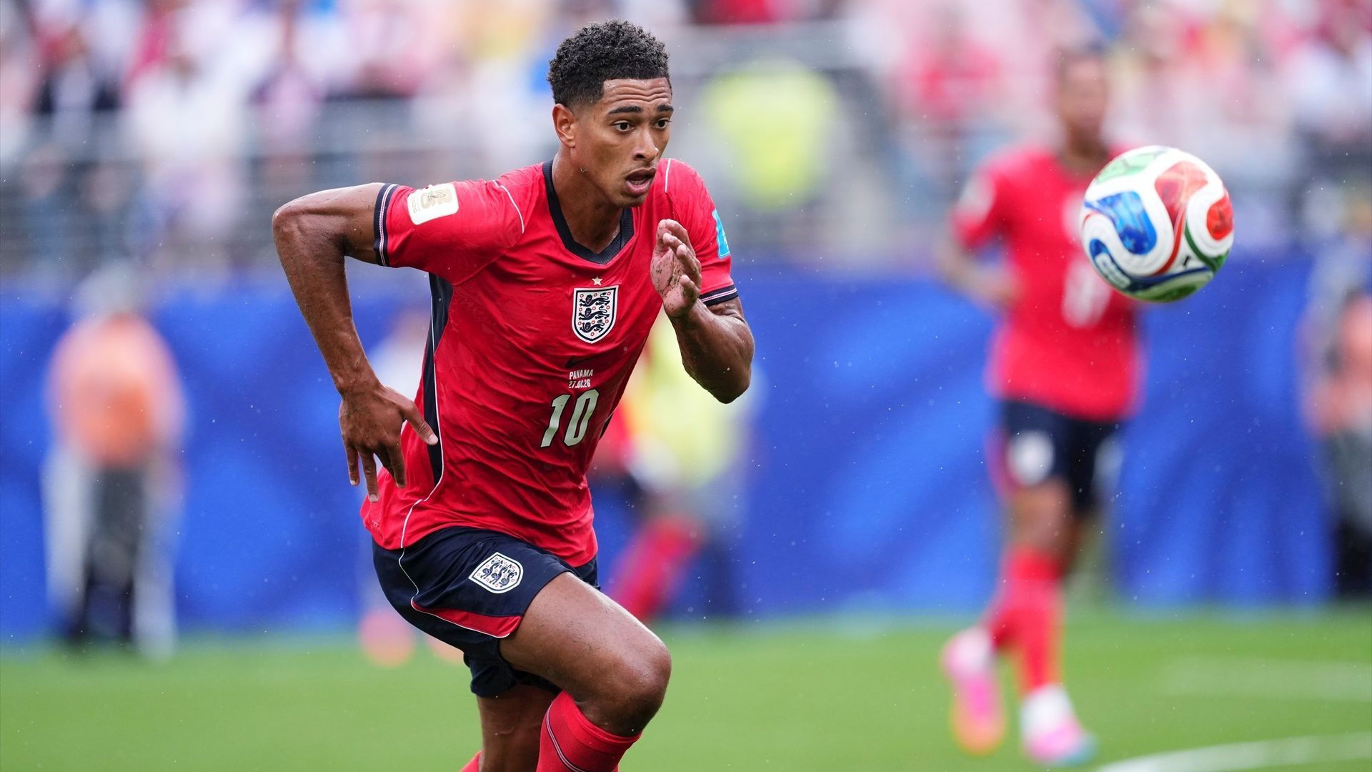 Jude Bellingham, durante el Panamá-Inglaterra