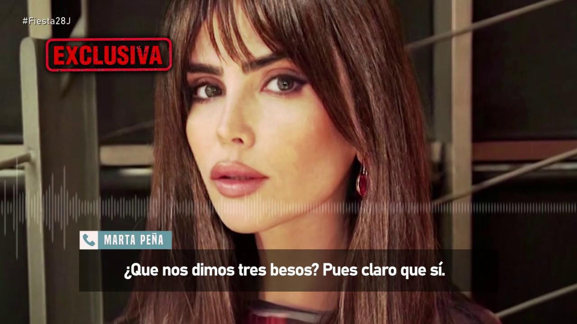 Marta Peña se pronuncia sobre su relación con Colate