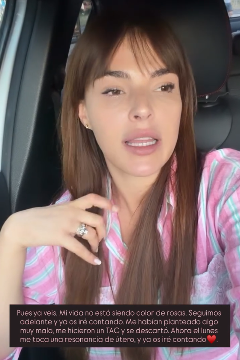 Marta Peñate actualiza su estado de salud