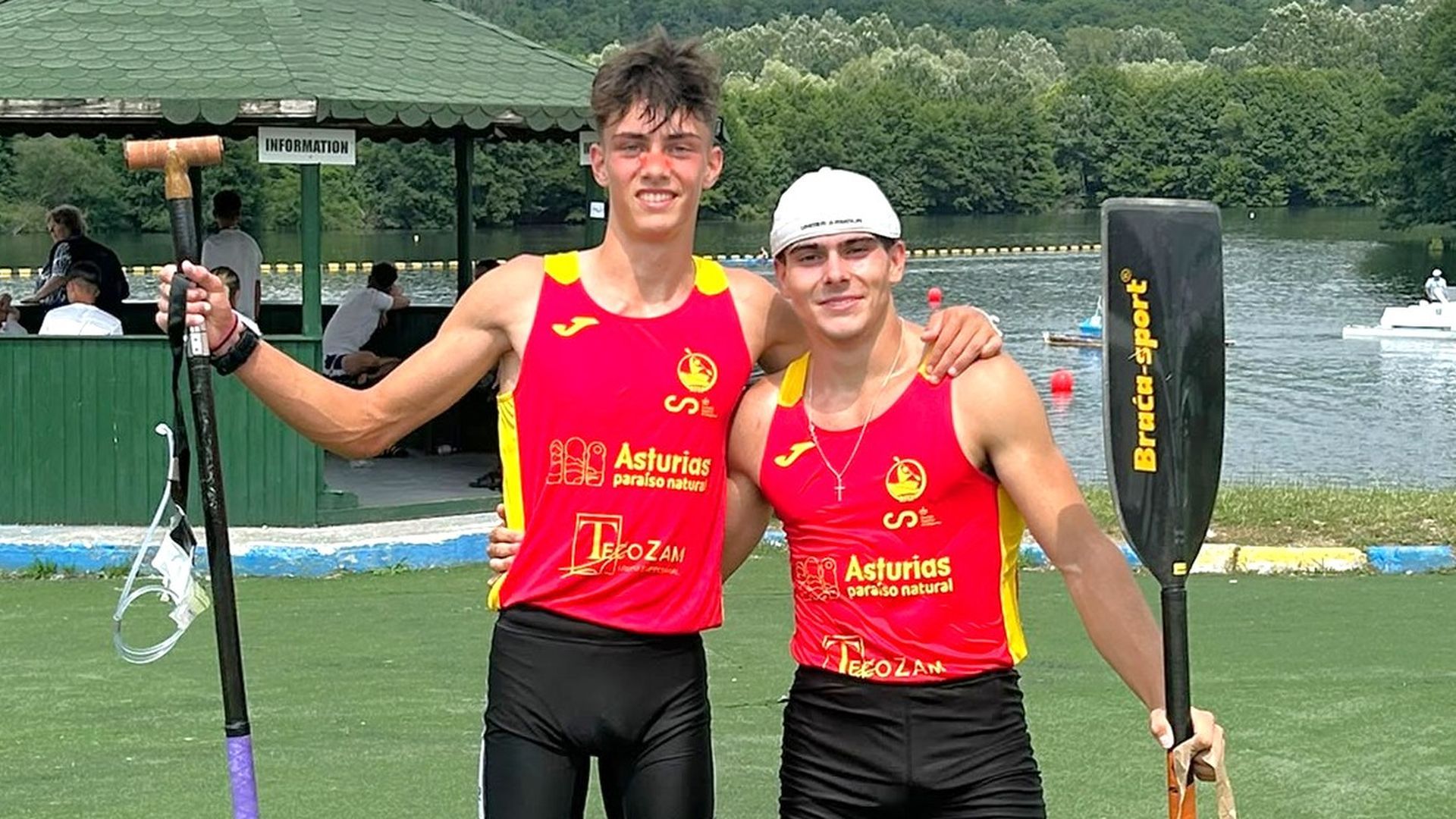 Álvaro Pedrosa, campeón de Europa de maratón en C2 júnior