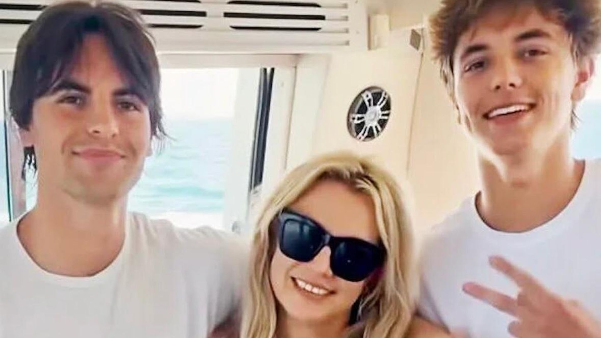 Britney Spears con sus hijos