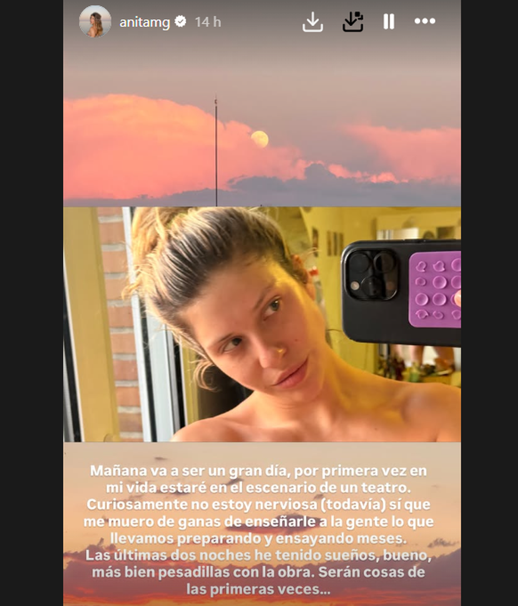 La noticia de Anita Matamoros