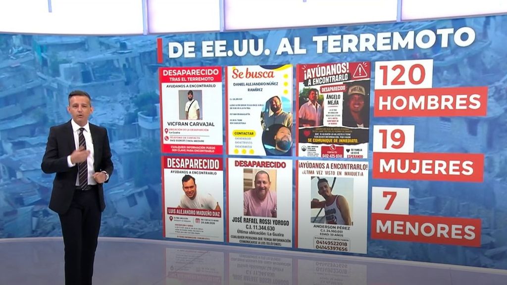 En busca de los pasajeros deportados del vuelo 164 desde Texas: de EEUU directos al terremoto
