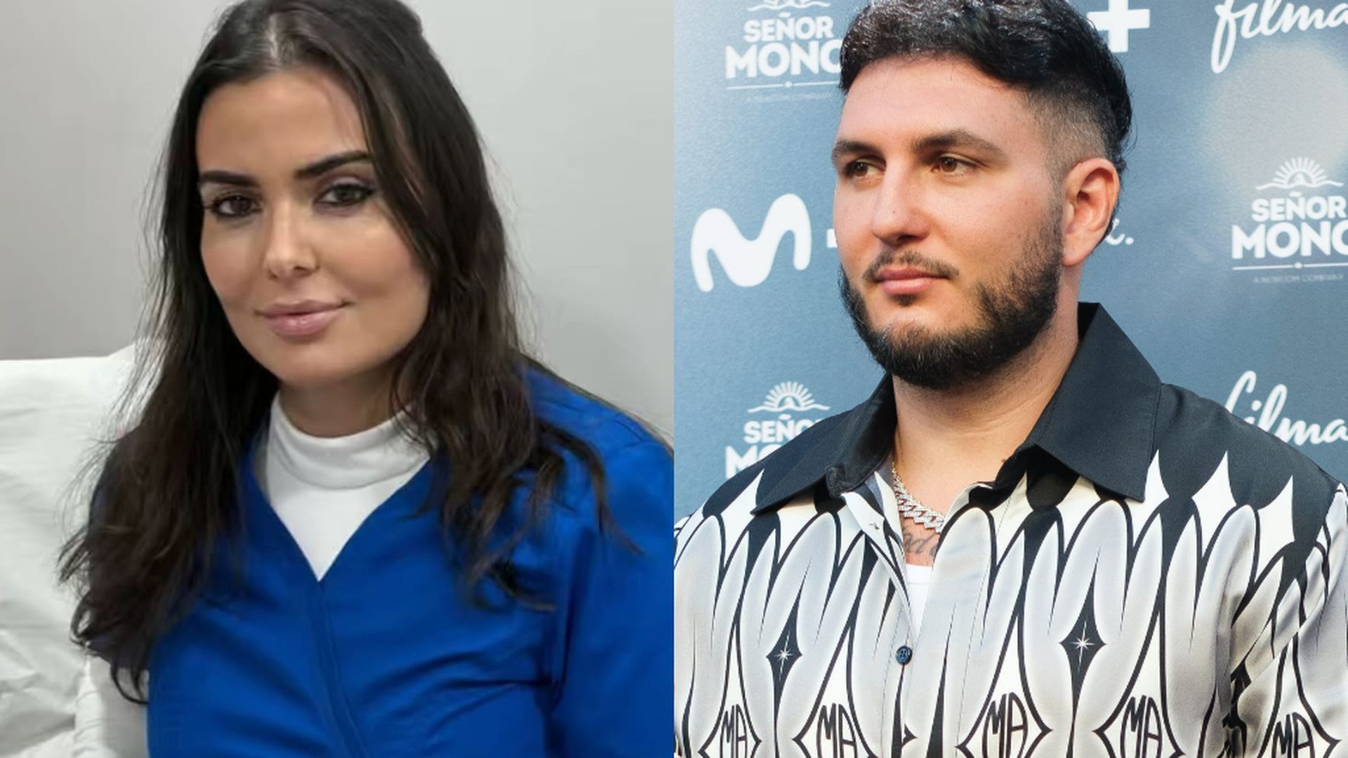 Rocío Muñoz Martín y Omar Montes
