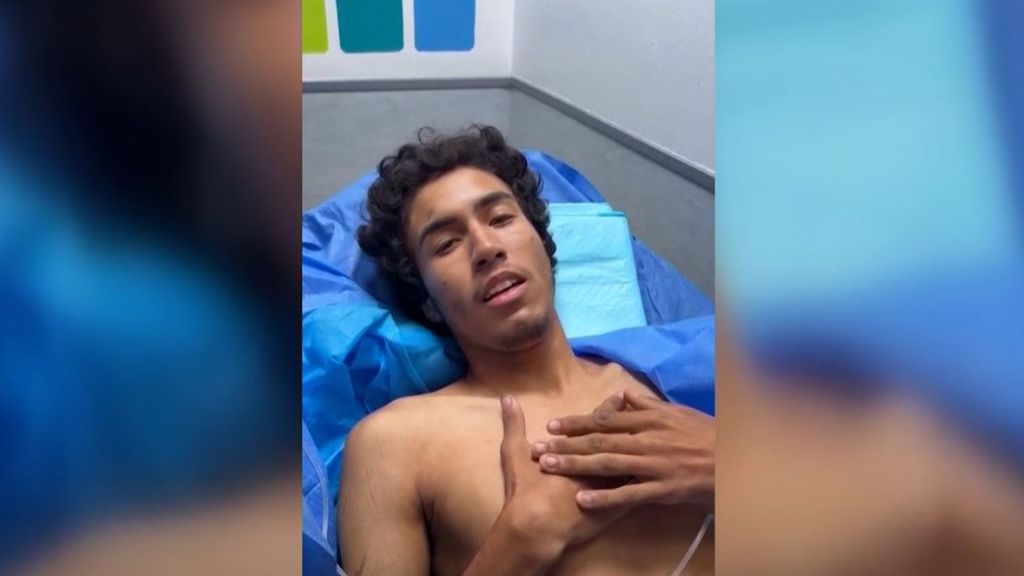 Aarón, rescatado tras 106 horas bajo los escombros en La Guaira: "Me dijeron que era el único vivo en mi edificio"