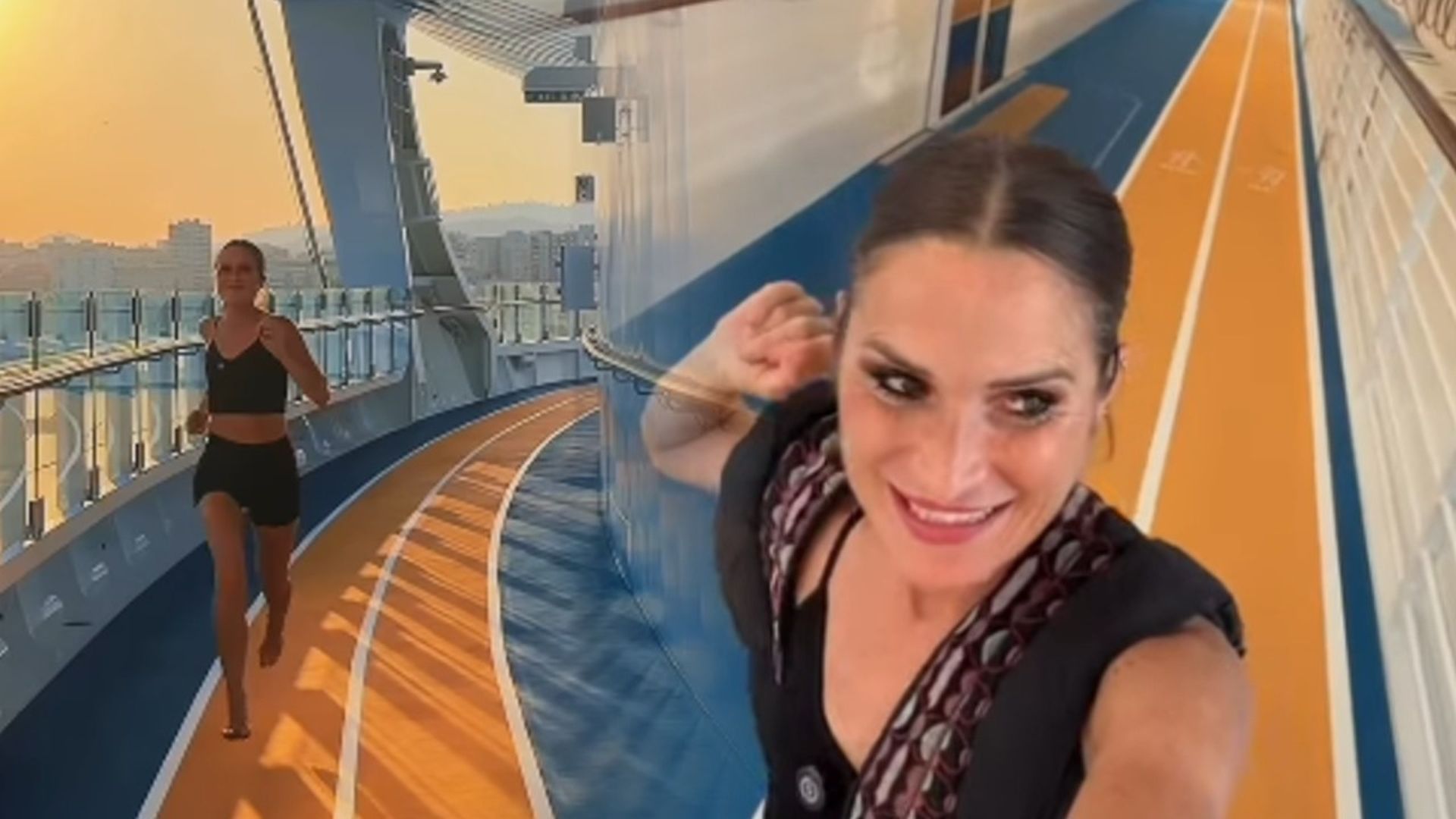 El nuevo reto de Verdeliss, una maratón en altamar dentro de un crucero: "Esto es una barbaridad"
