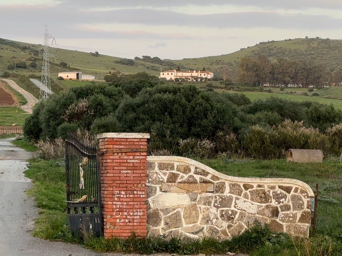 Entrada de la finca Cantora (imagen de archivo)