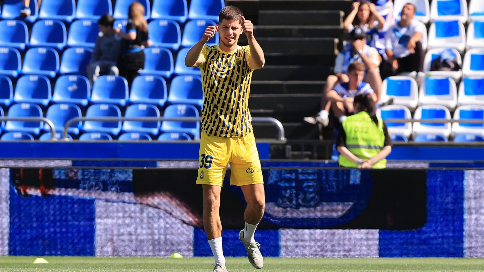 Estanis Pedrola con la UD