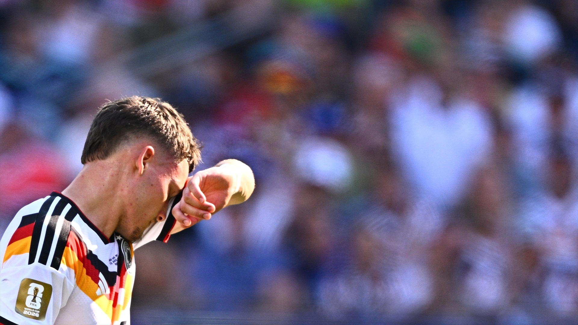 Florian Wirtz, durante el Alemania-Paraguay