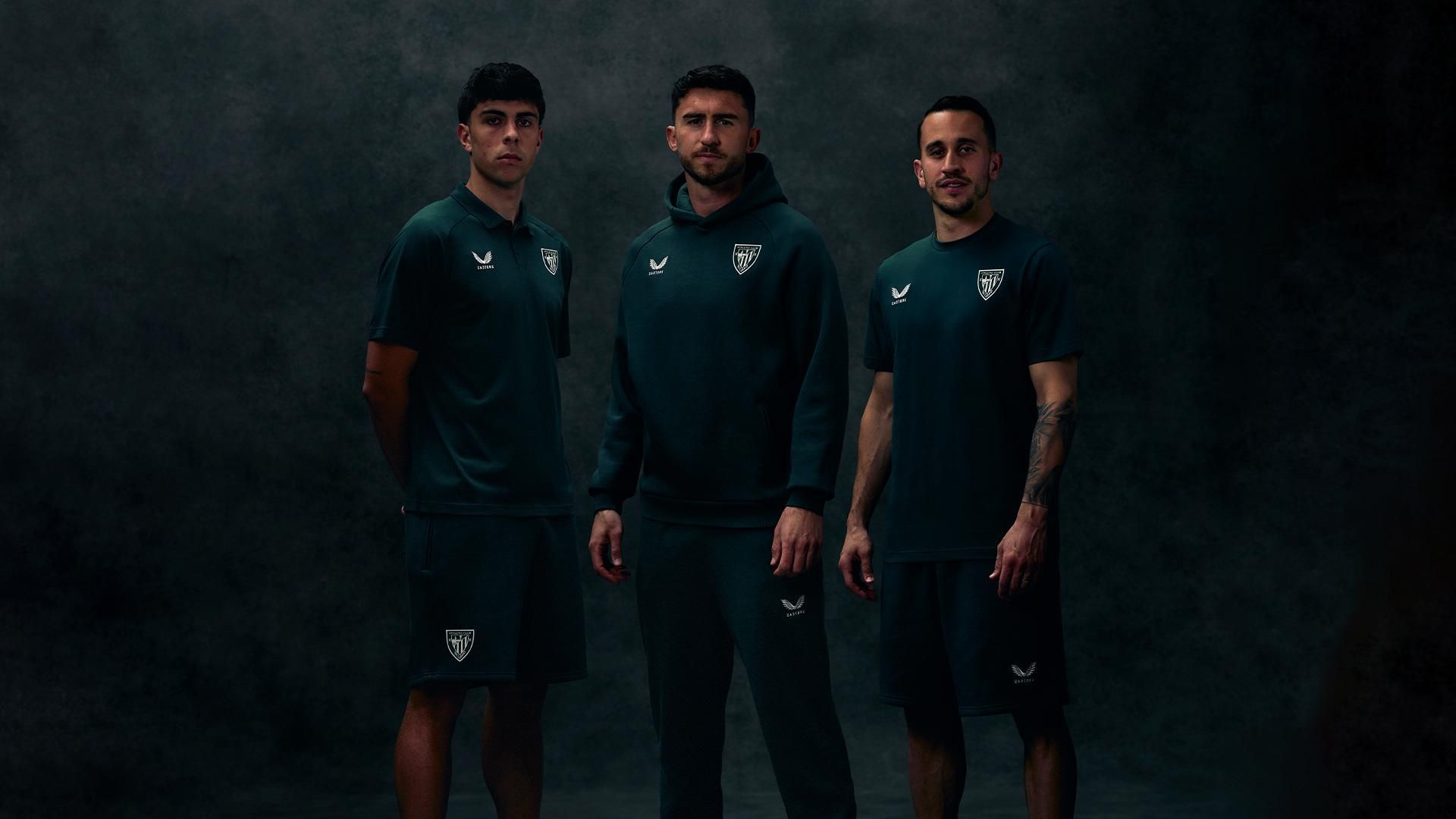 La nueva equipación verde botella del Athletic Club