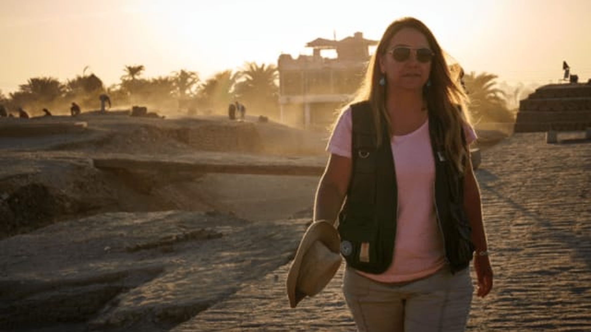 Myriam Seco lleva casi dos décadas excavando el templo funerario de Tutmosis III, en Luxor