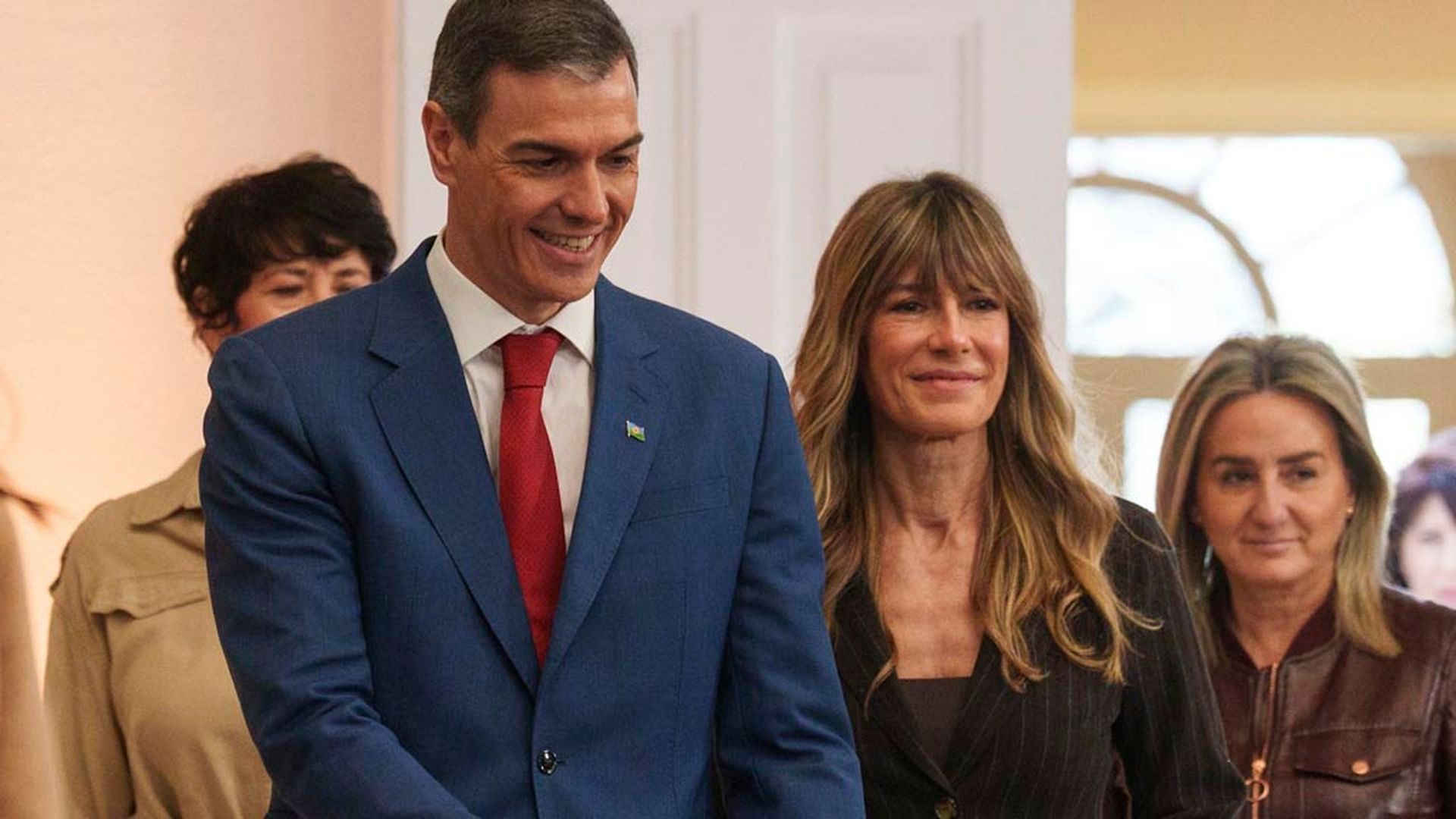 Pedro Sánchez y Begoña Gómez