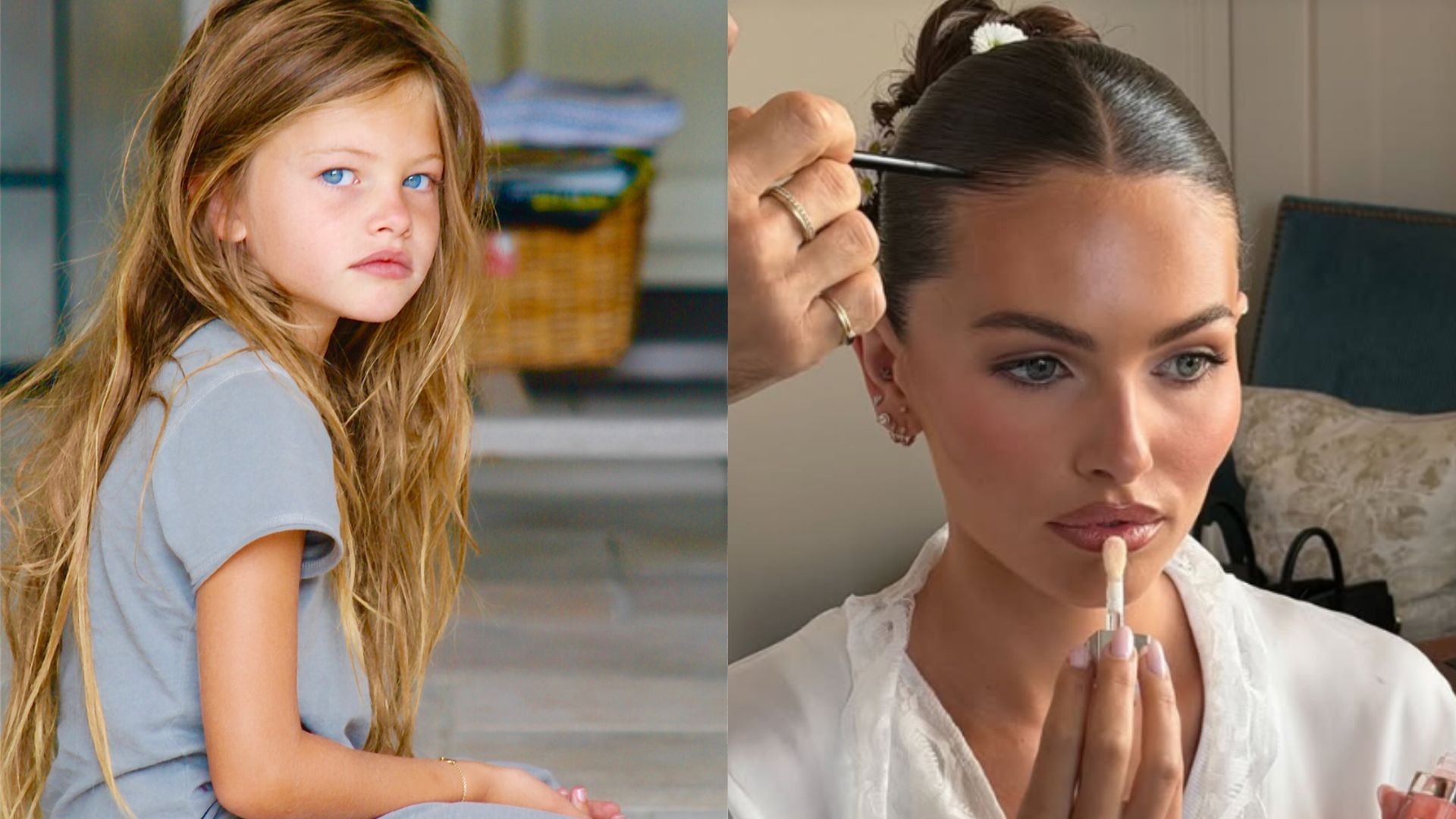 Thylane Blondeau fue bautizada por Vogue Enfant como la niña más guapa del mundo