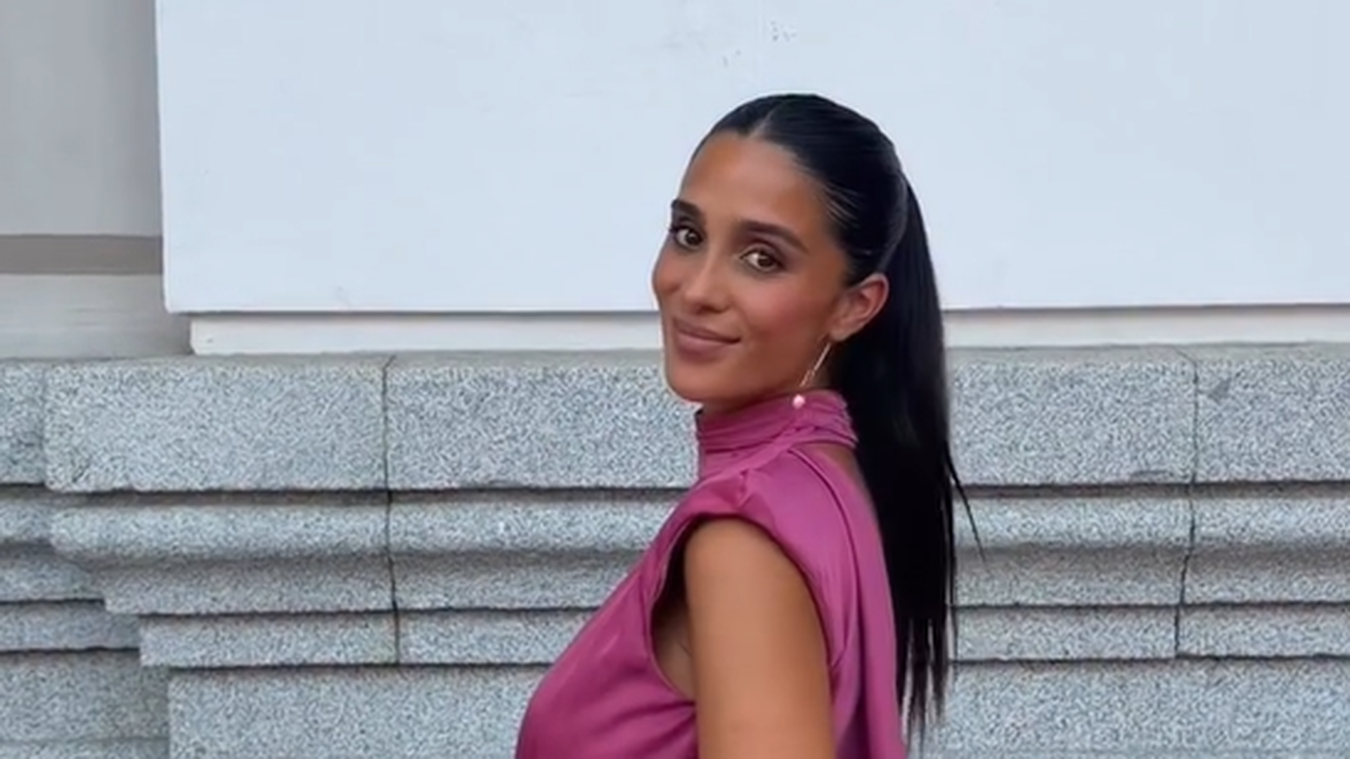 Claudia Martínez en los premios Academia de la Moda Española