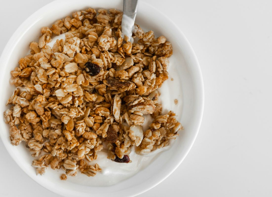 Granola con yogur