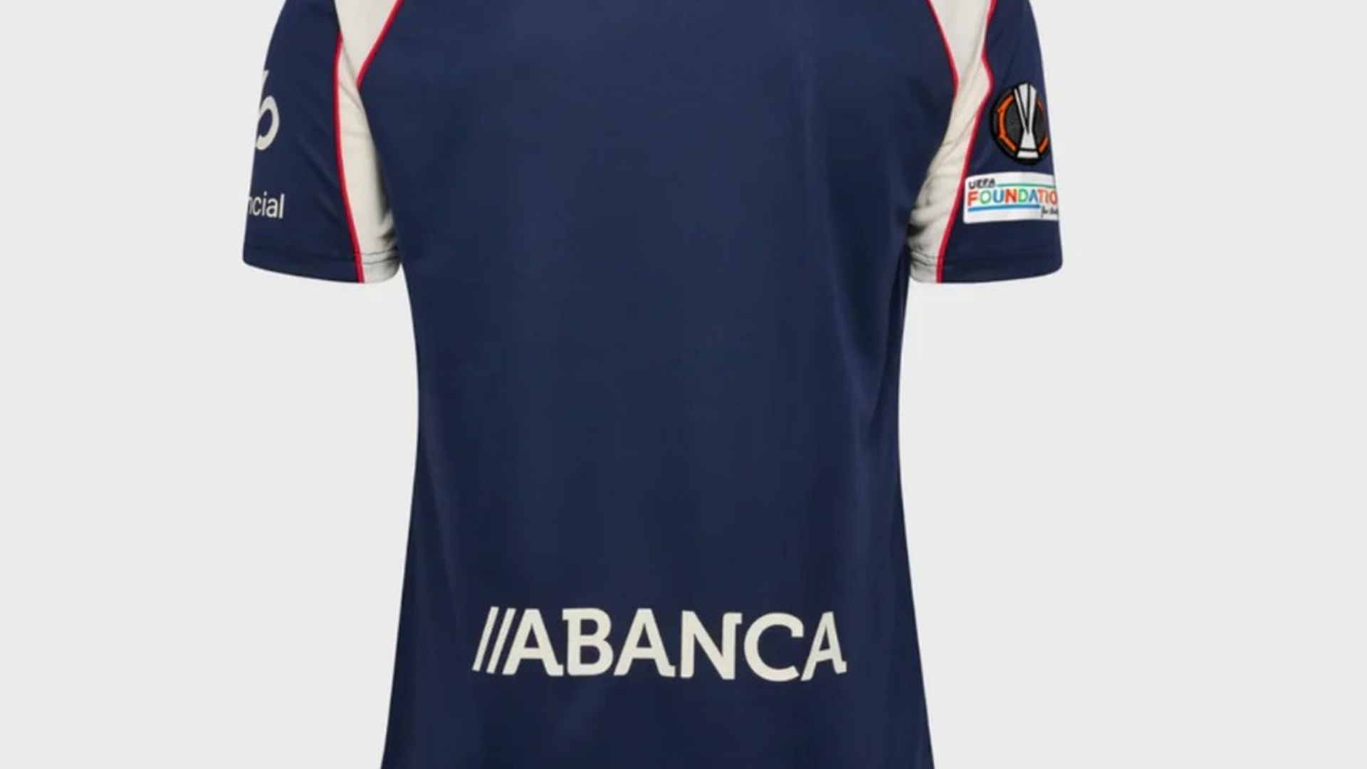 La bandera de Galicia aparece en la nuca de la segunda equipación del Celta