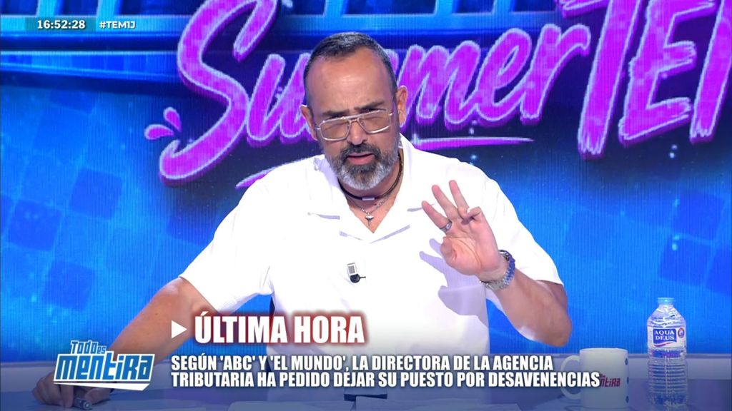 'Todo es mentira' se pone en contacto con la Agencia Tributaria tras salir a la luz una presunta crisis en su cúpula: "Vais a alucinar"