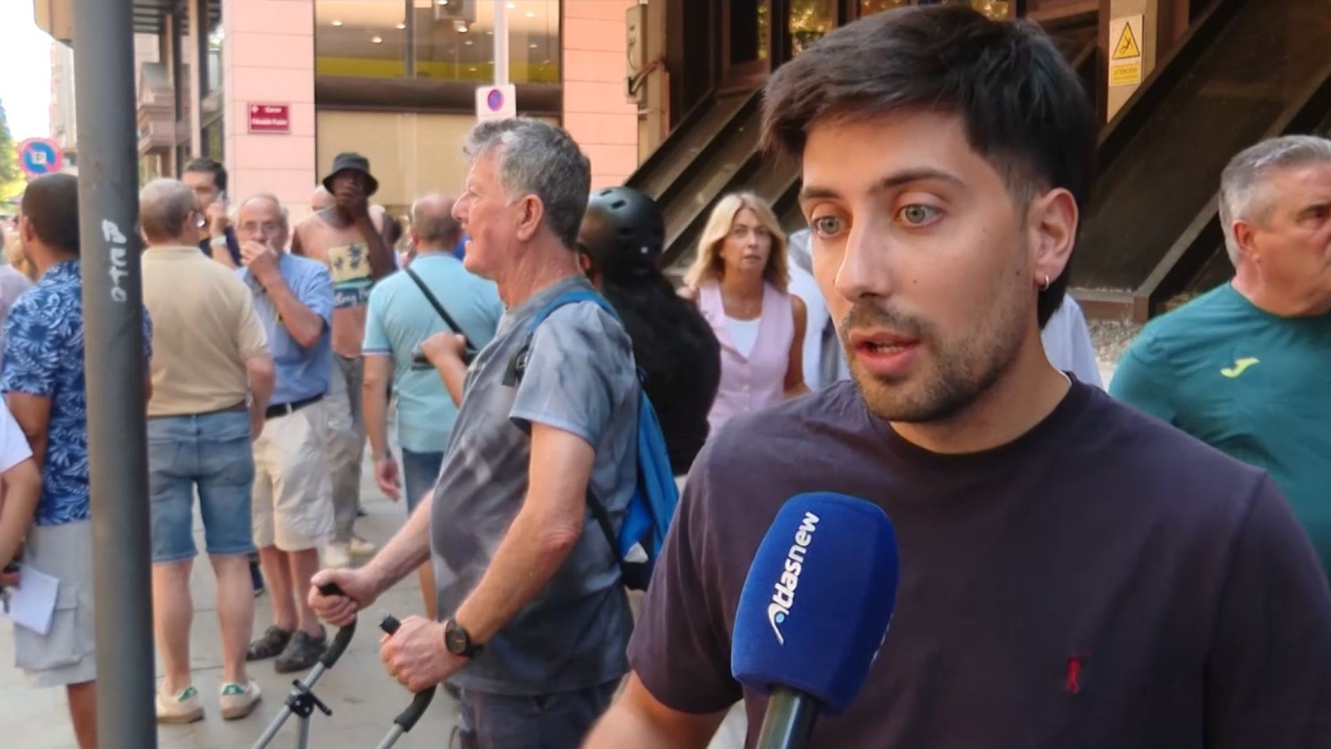 Un testigo narrando el relato de los hechos